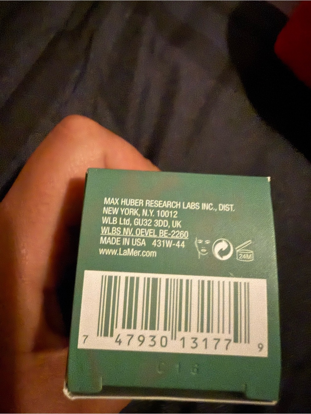 La Mer Green Skincare Box